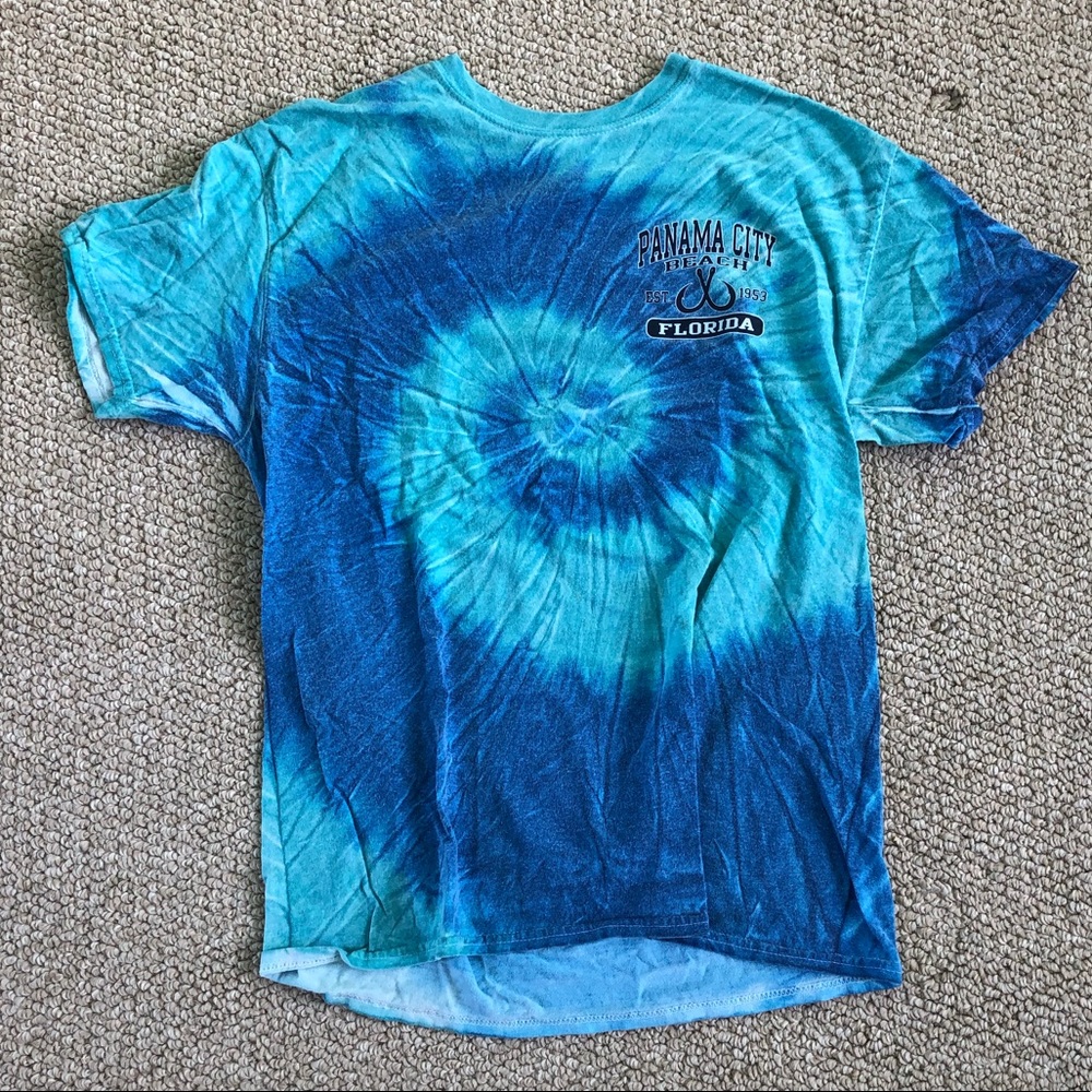 ⭐️2 FOR 5⭐️Panama City tie dye shirt